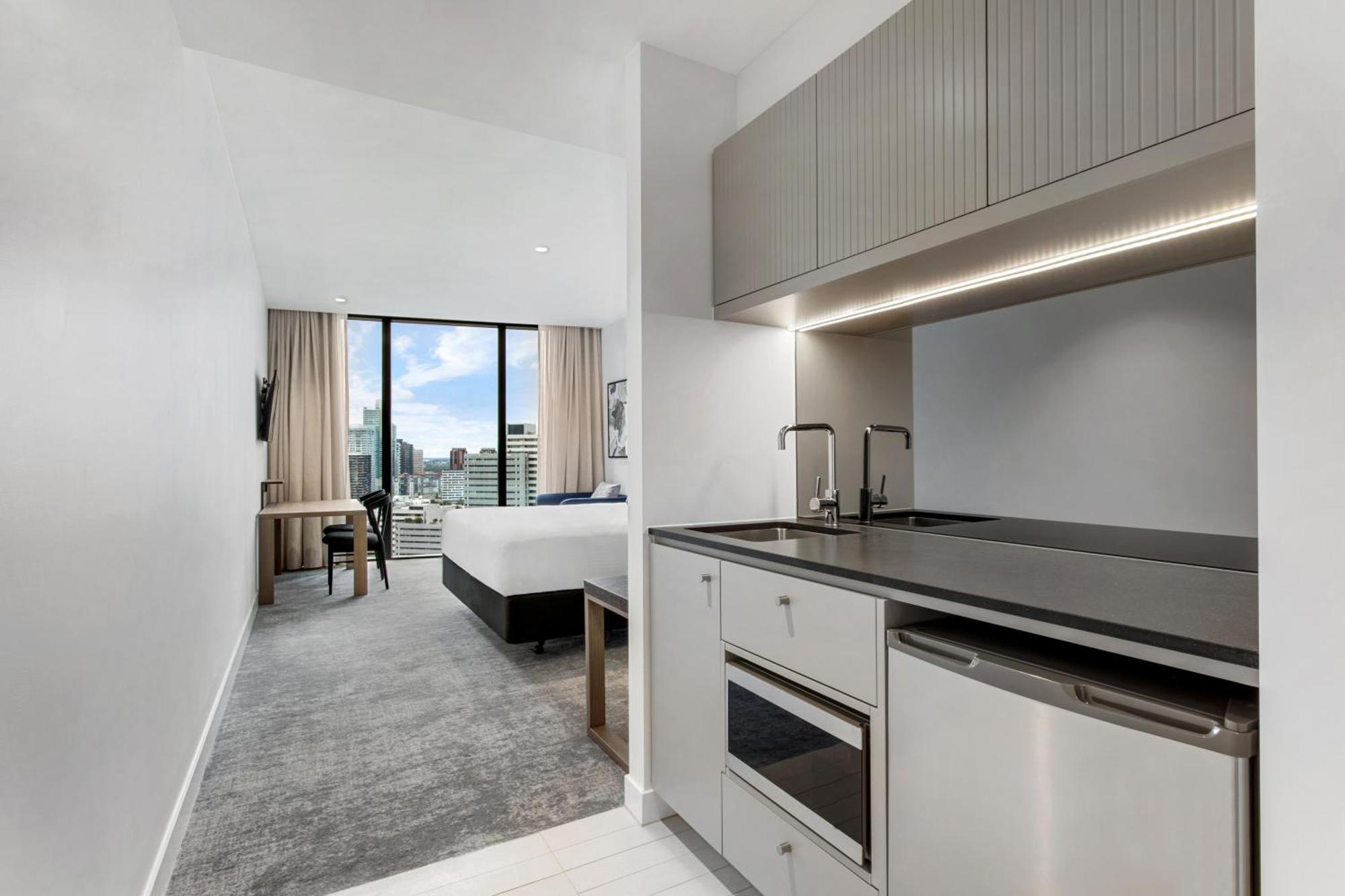 Adina Apartment Hotel Melbourne Southbank Exterior foto
